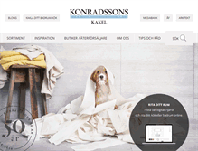 Tablet Screenshot of konradssons.com